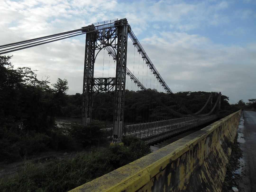 Puente colgante en la Gran Sabana