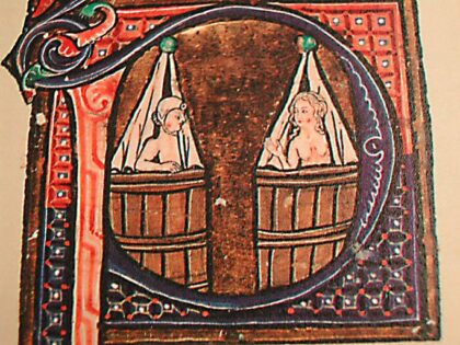 Durante la Edad Media Bañarse era un signo de infidelidad y pecado