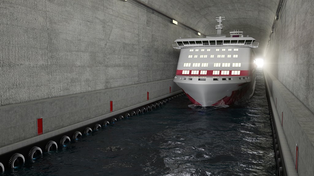 En Noruega construirán un túnel para barcos