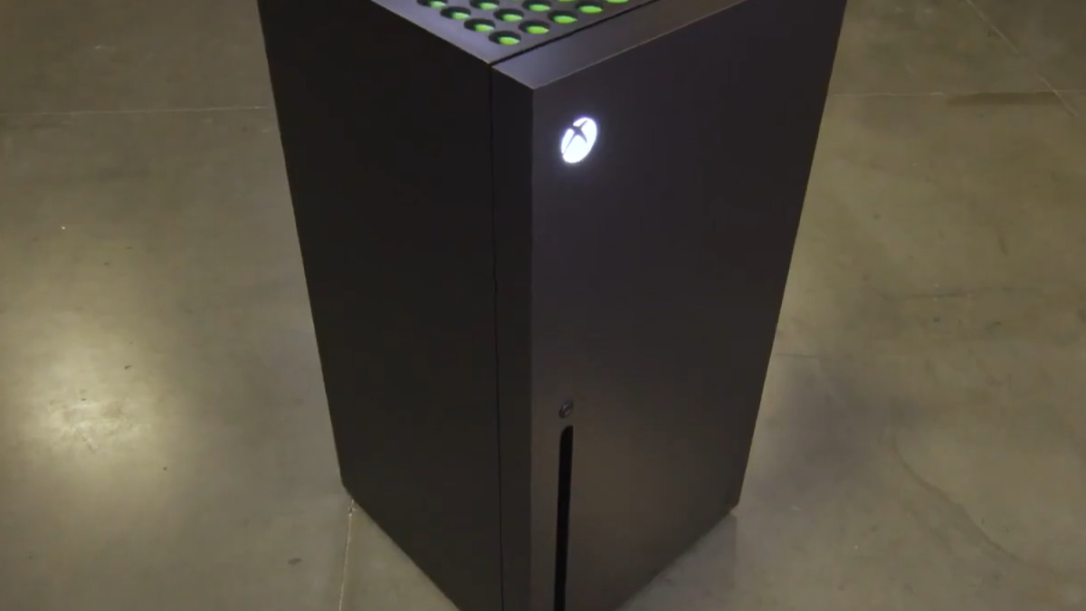 Xbox pondrá a la venta refrigeradores estilo Series X, esto si gana un concurso en Twitter.
