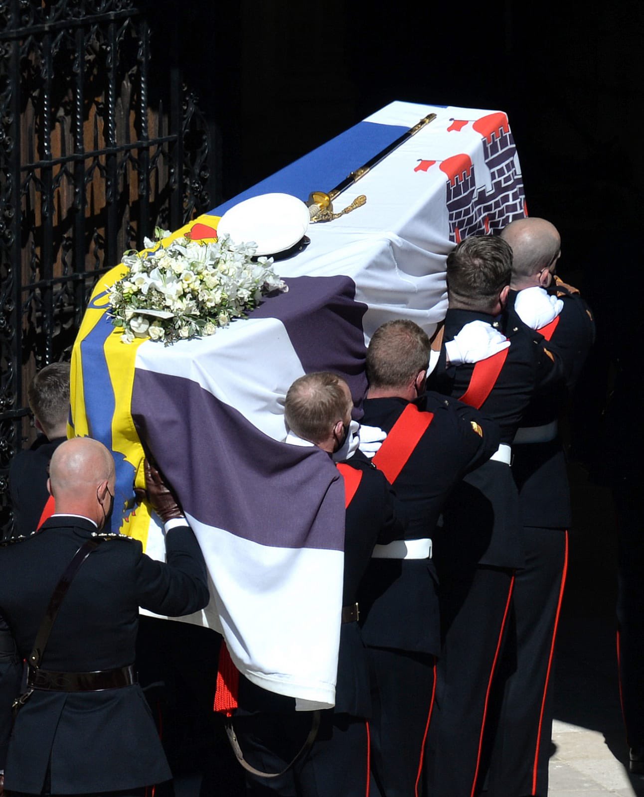 Curiosidades en el funeral del Duque de Edimburgo