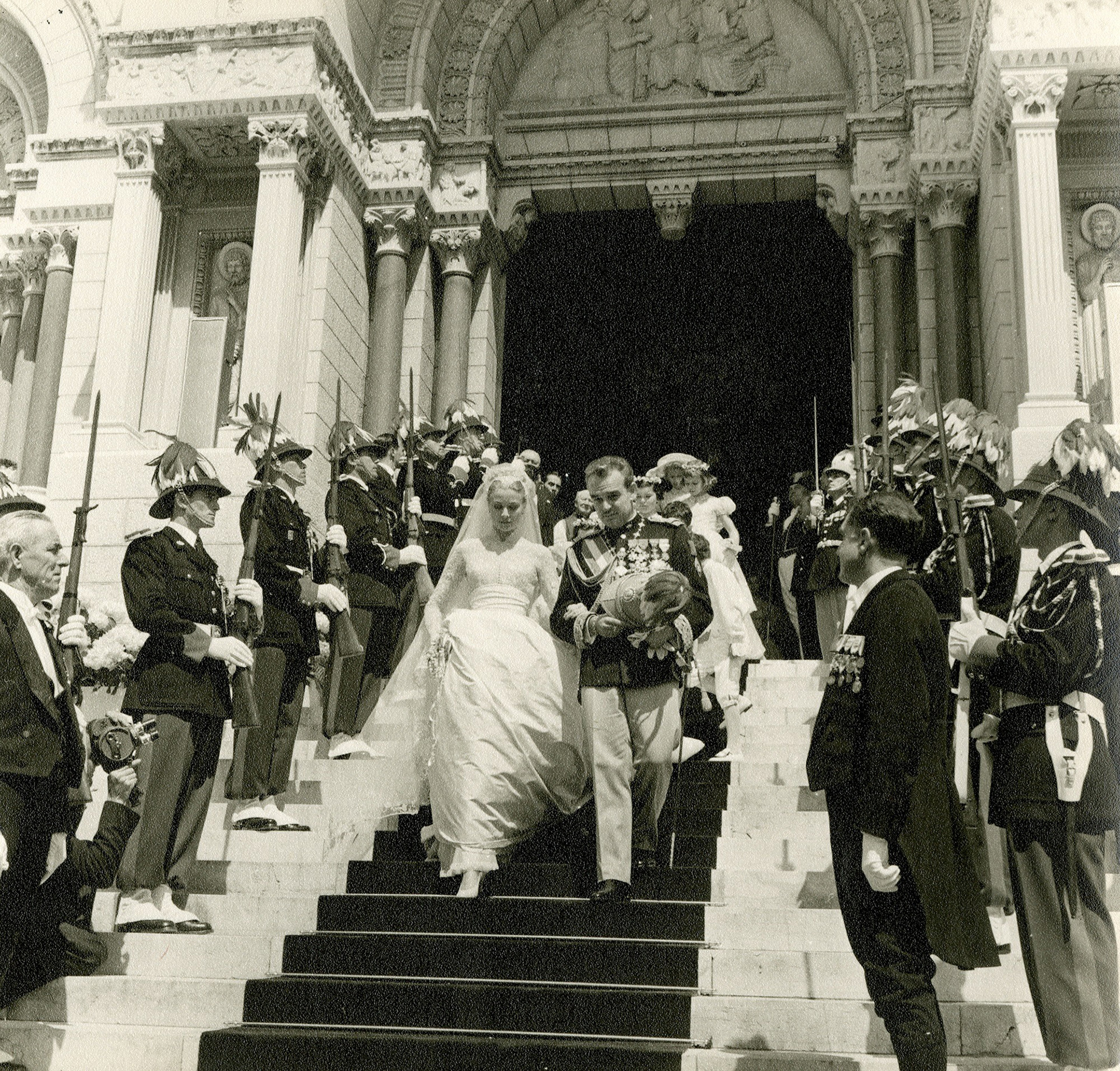 A 65 años de la boda de Rainiero y Grace de Mónaco