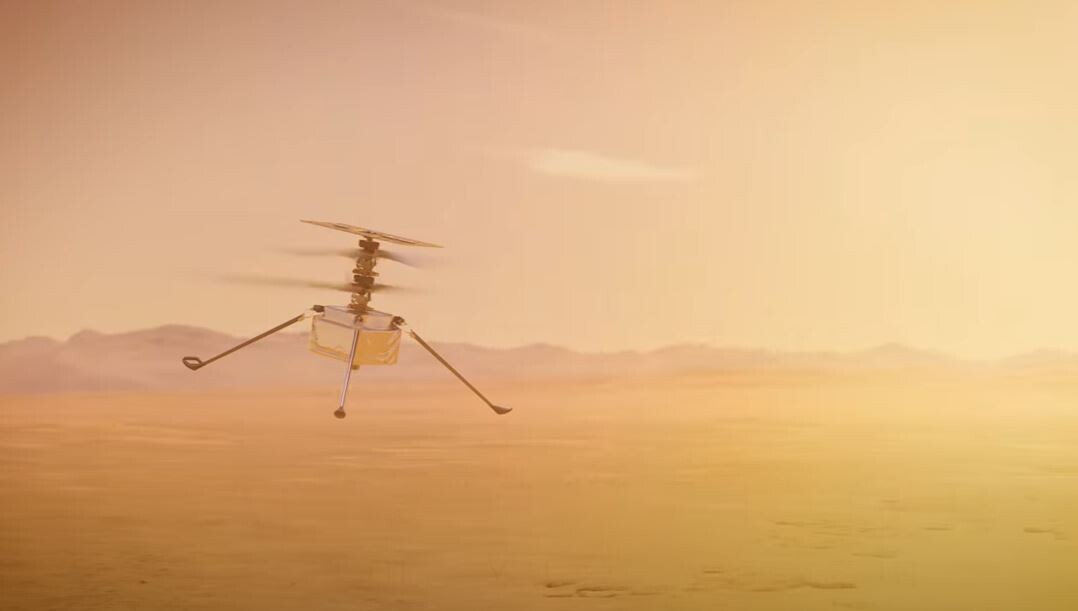 Ingenuity: El primer vuelo controlado en Marte