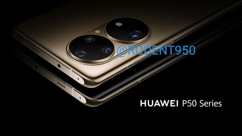 Se filtran las primeras imágenes del Huawei P50: Presume un gran modulo de cámaras.