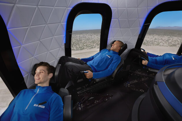 ¿Quieres viajar al espacio con Blue Origin? Esto es lo que cuesta un asiento