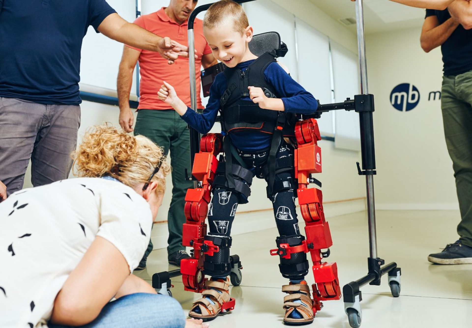Atlas 2030, Exoesqueleto pediátrico para niños con parálisis
