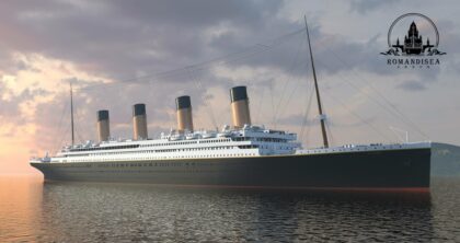 Réplica del ‘Titanic’ ¡a punto del abordaje!
