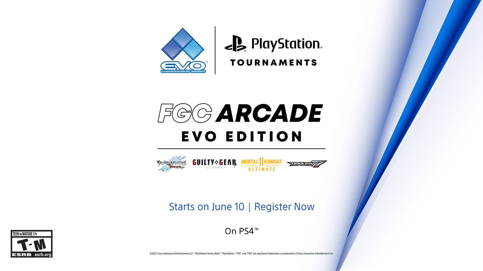 PlayStation 4  Torneo EVO 2021 Online
