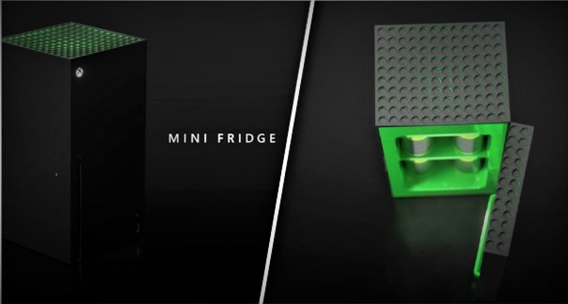 De meme a la realidad: Mini frigobar de Xbox Series X, presentado en la E3 2021