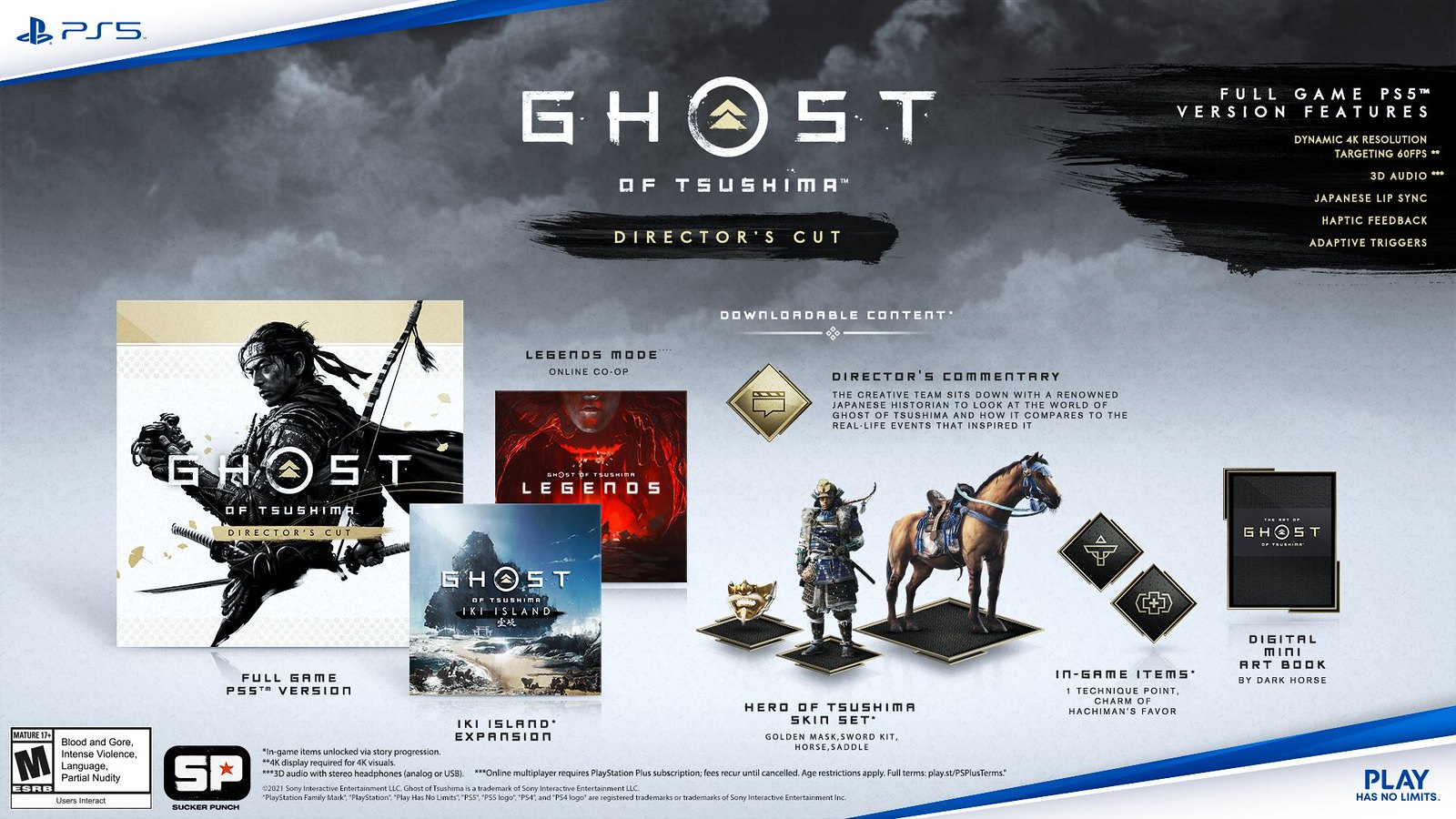 Ghost of Tsushima Director’s Cut anuncia su llegada a PlayStation 5