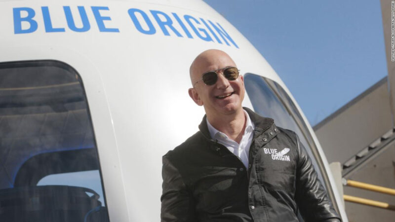 El histórico viaje al espacio de Jeff Bezos