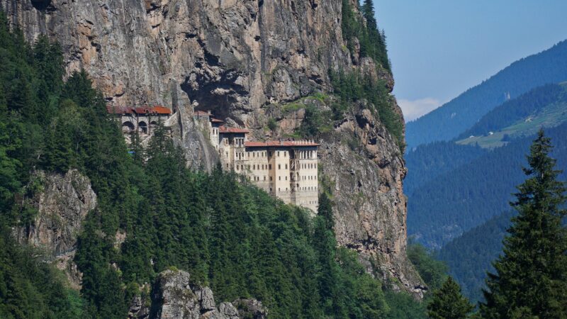 El monasterio de Sumela en Turquía