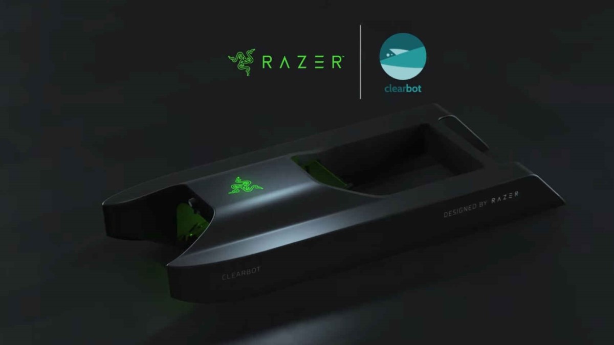 Razer fabrica un barco autónomo capaz de limpiar mares y océanos.