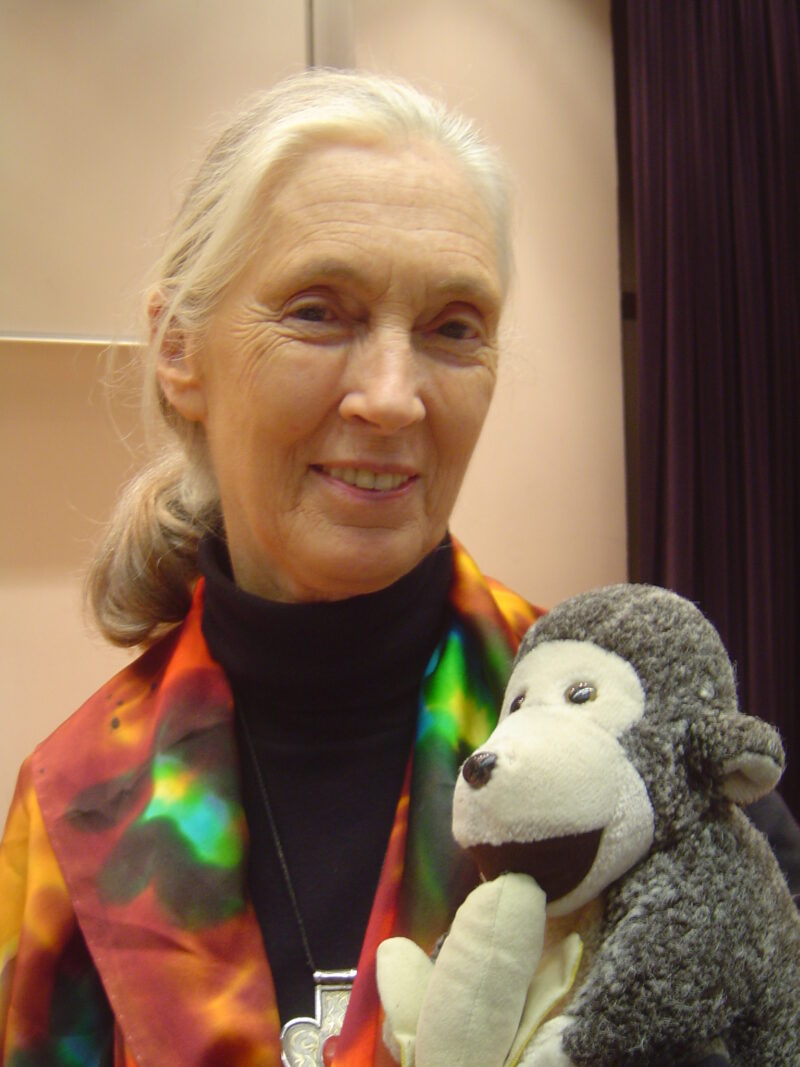 Jane Goodall, campeona de la esperanza