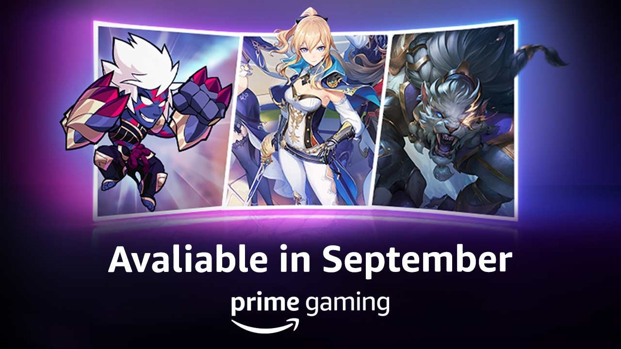 Amazon Prime Gaming anuncia todo el contenido que regalara en septiembre
