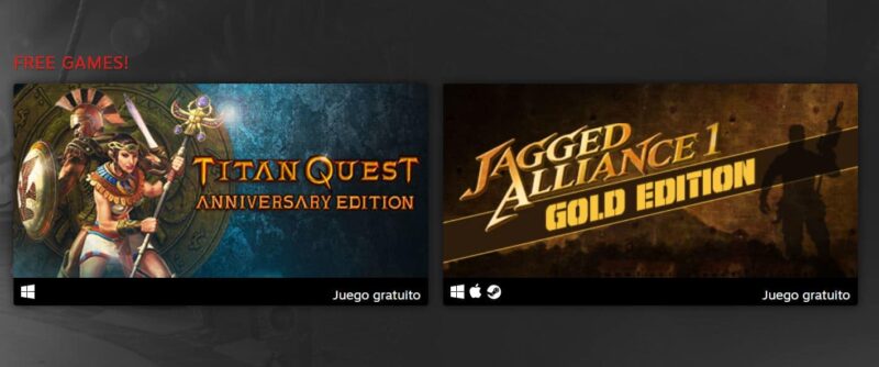 Titan Quest y Jagged Alliance están gratis en Steam