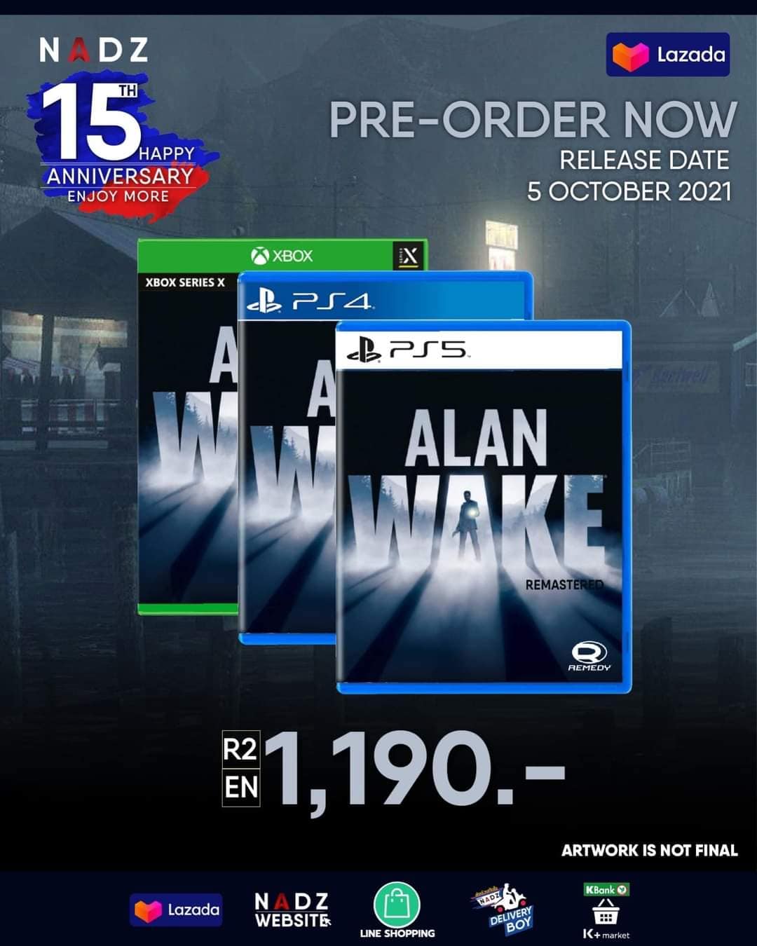 Alan Wake Remastered es filtrado y se lanzará para las consolas Next Gen