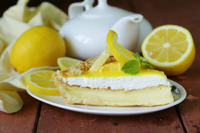 Prepara en casa un rico cheesecake de limón