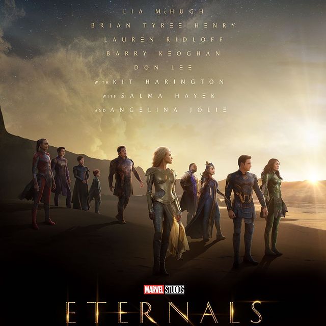 ‘Los Eternos’ de Marvel llegan a la pantalla grande