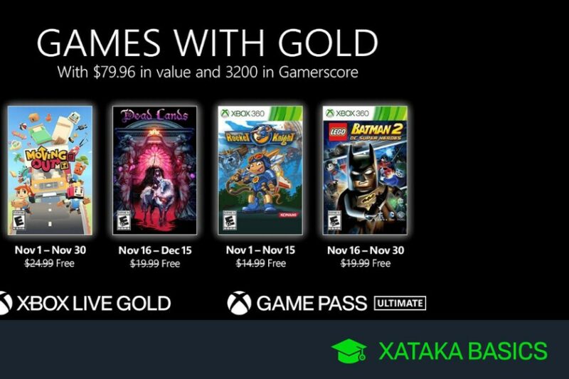 Games With Gold Noviembre  2021