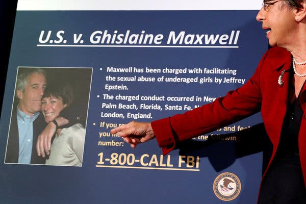 Ghislaine Maxwell, la mujer en medio del escándalo de Epstein