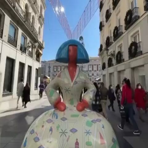 Regresaron “Las Meninas” a las calles de Madrid