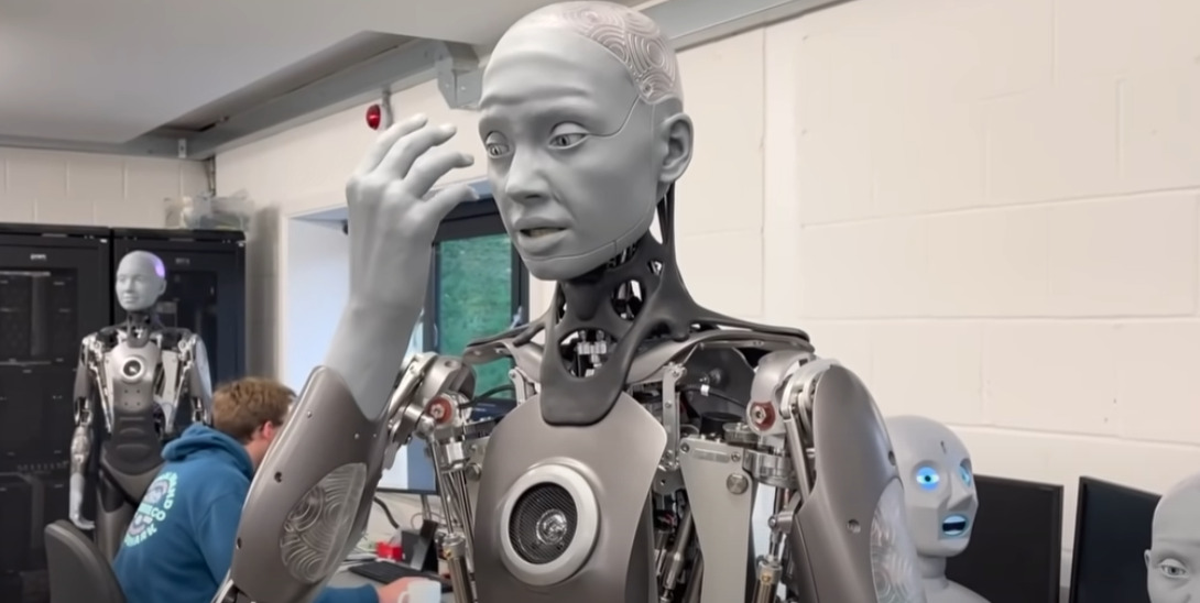 Ameca: El robot humanoide que causó sensación en el CES 2022.